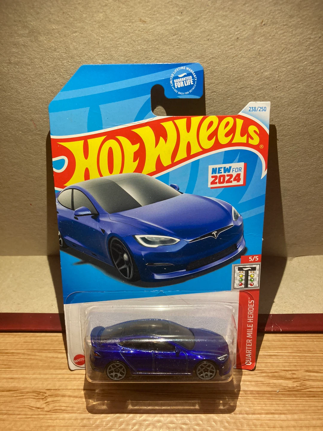 Hot Wheels / Tesla Model S Plaid / Blue