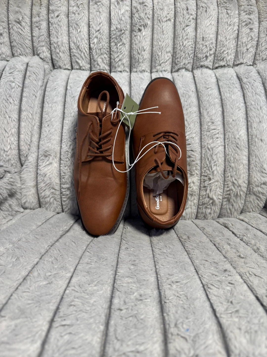 Goodfellow & Co Men's Oxford Dress Shoes - Brown, Size 8 - photo 5
