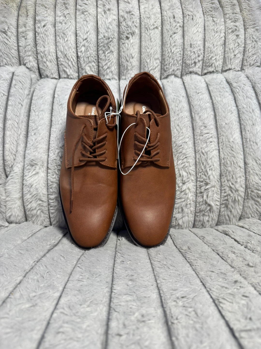 Goodfellow & Co Men's Oxford Dress Shoes - Brown, Size 8 - photo 4