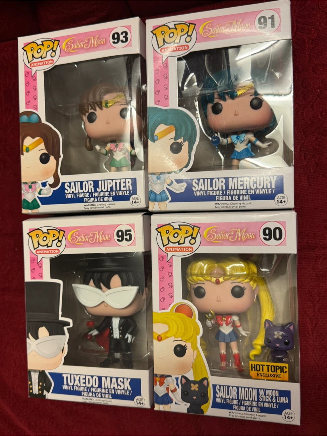 Funko Pop! Sailor Moon Vinyl Figures (Set of 4) - photo 3
