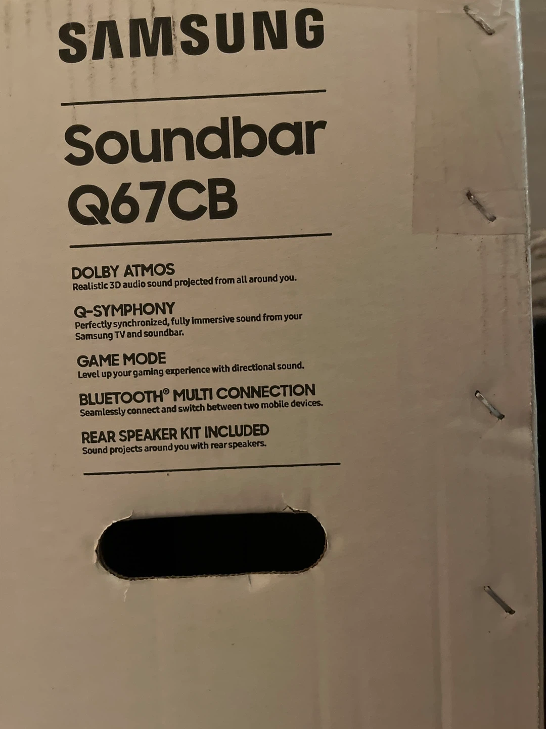 Samsung Q67CB Soundbar with Dolby Atmos and Bluetooth - photo 2