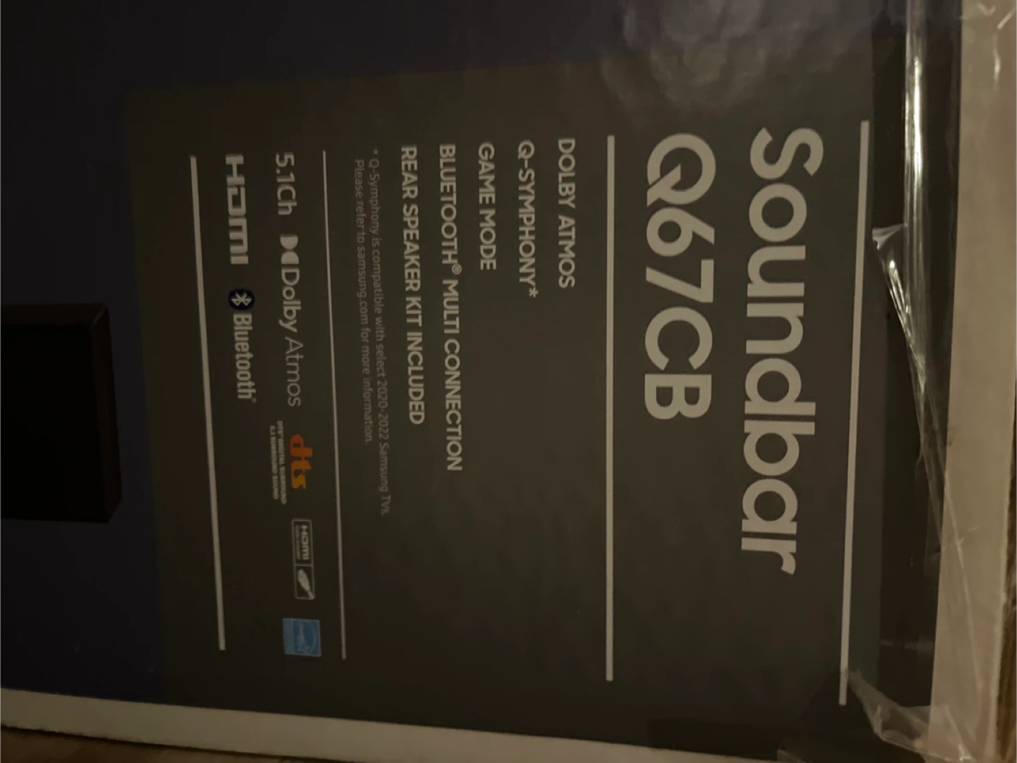 Samsung Q67CB Soundbar with Dolby Atmos and Bluetooth - photo 3