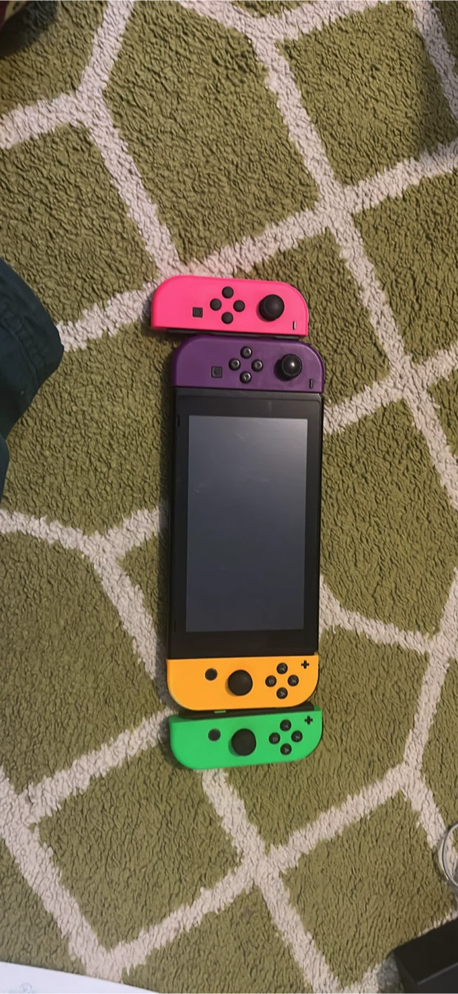Nintendo Switch Console with Joy-Cons and Accessories