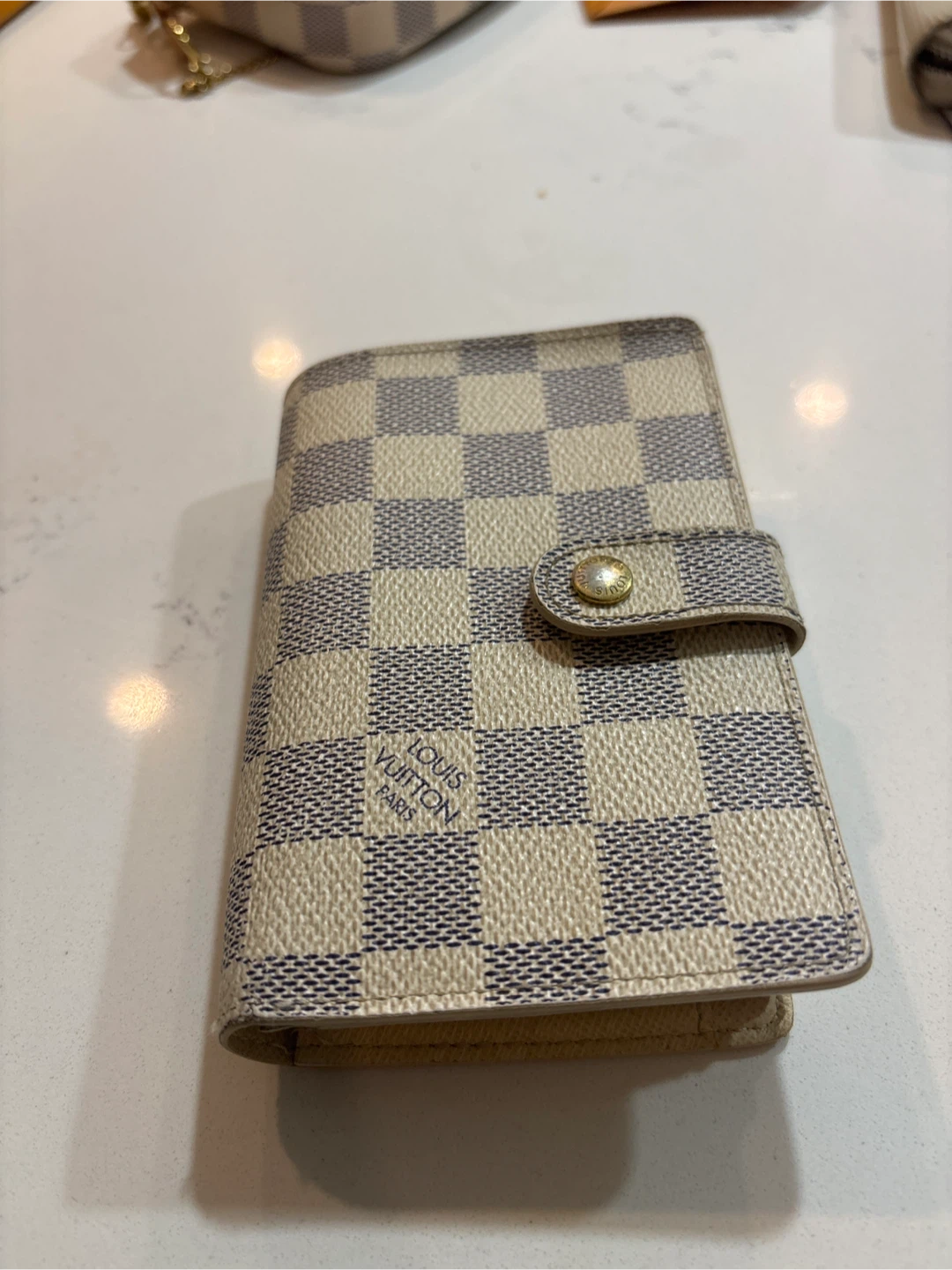 Louis Vuitton Damier Azur Agenda PM