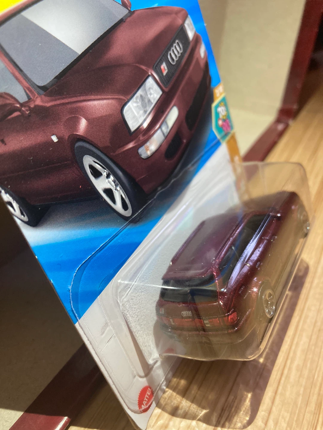Hot Wheels / 94 Audi Avant RS2 / Burgundy - photo 3