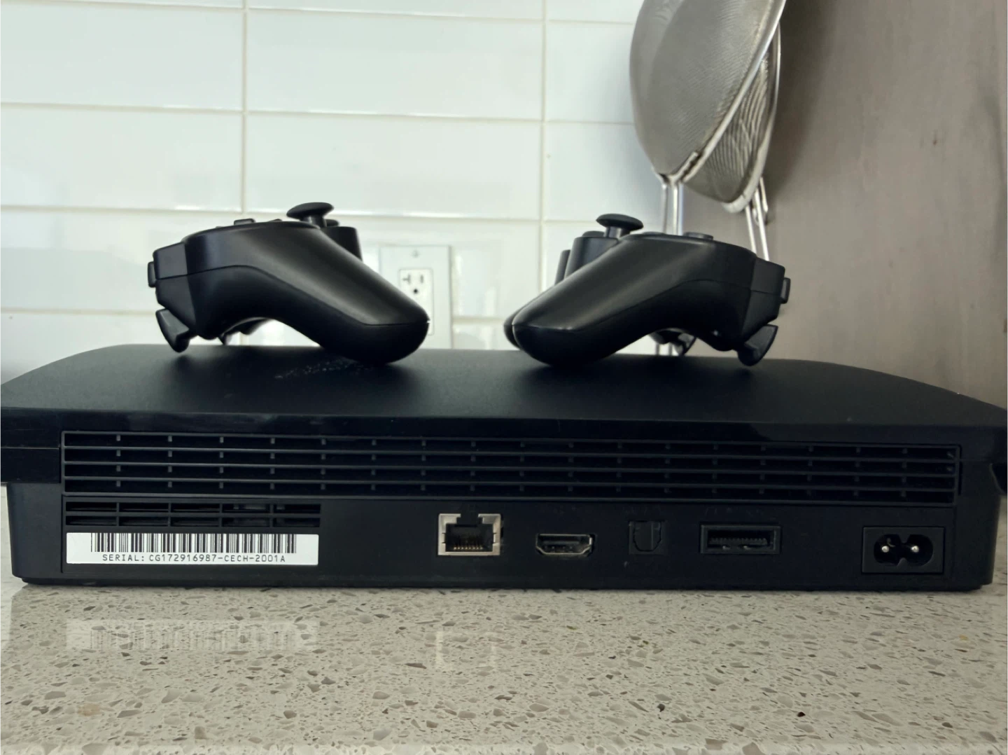 Sony PlayStation 3 Console with 2 Controllers - photo 2