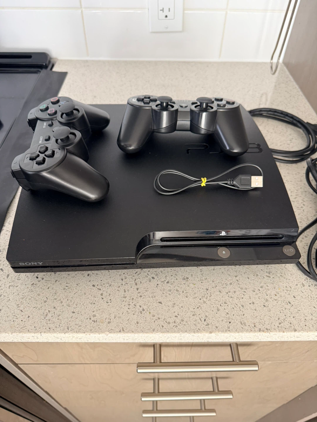 Sony PlayStation 3 Console with 2 Controllers - photo 4