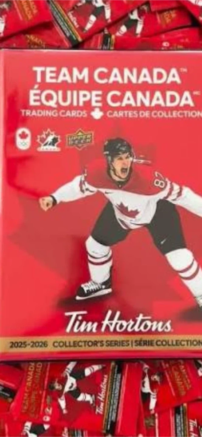 Tim Hortons 25-26 Team Canada Hockey Cards Collector's Series