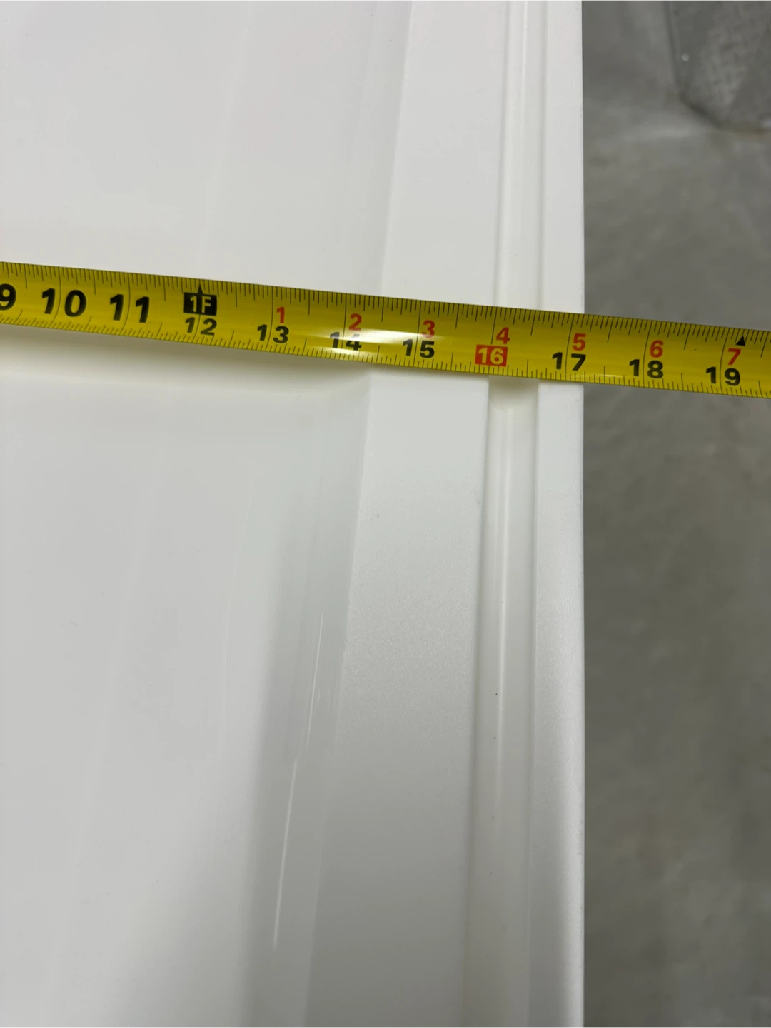 White Plastic Storage Drawer - photo 4