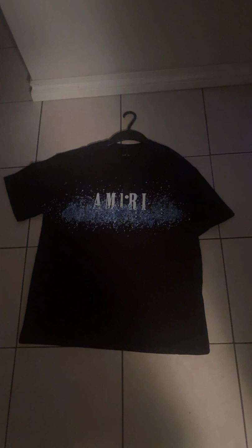 Amiri Black T-Shirt Size S(NEW)