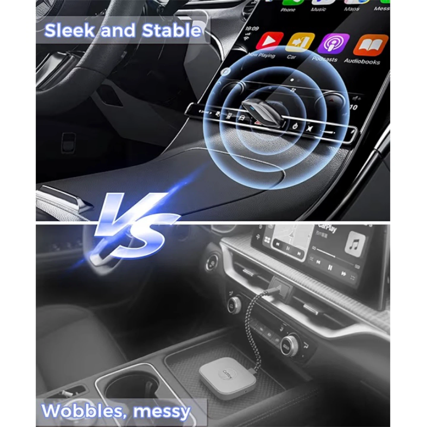 Wireless CarPlay Adapter for iPhone - Black - photo 4