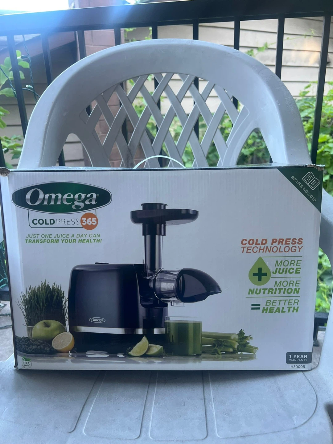 Omega Cold Press 365 Juicer H3000R