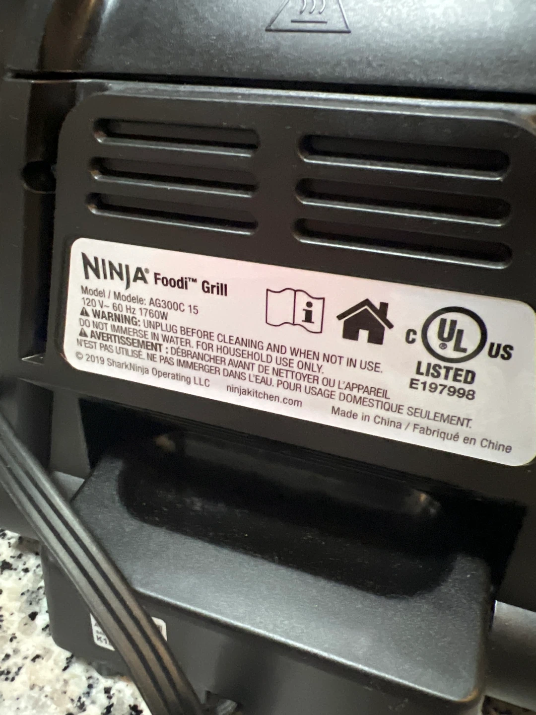 Ninja Foodi Grill AG300C 15 - photo 3