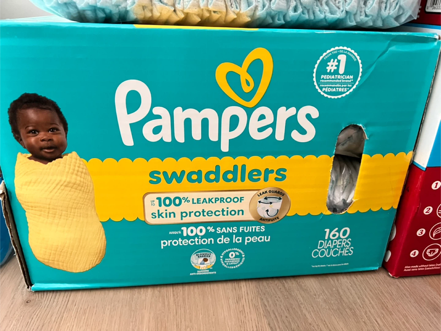 Pampers Swaddlers Diapers size 1