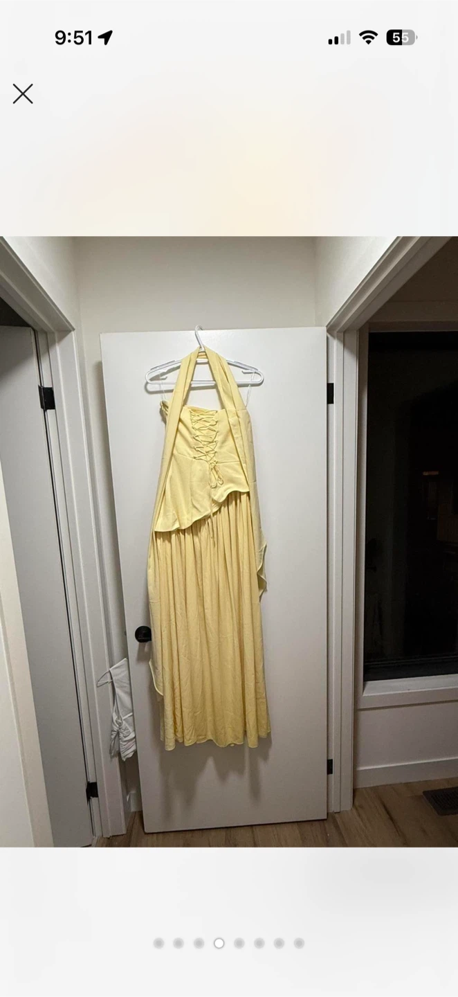 MALIYAH Maxi Dress - Yellow - photo 4