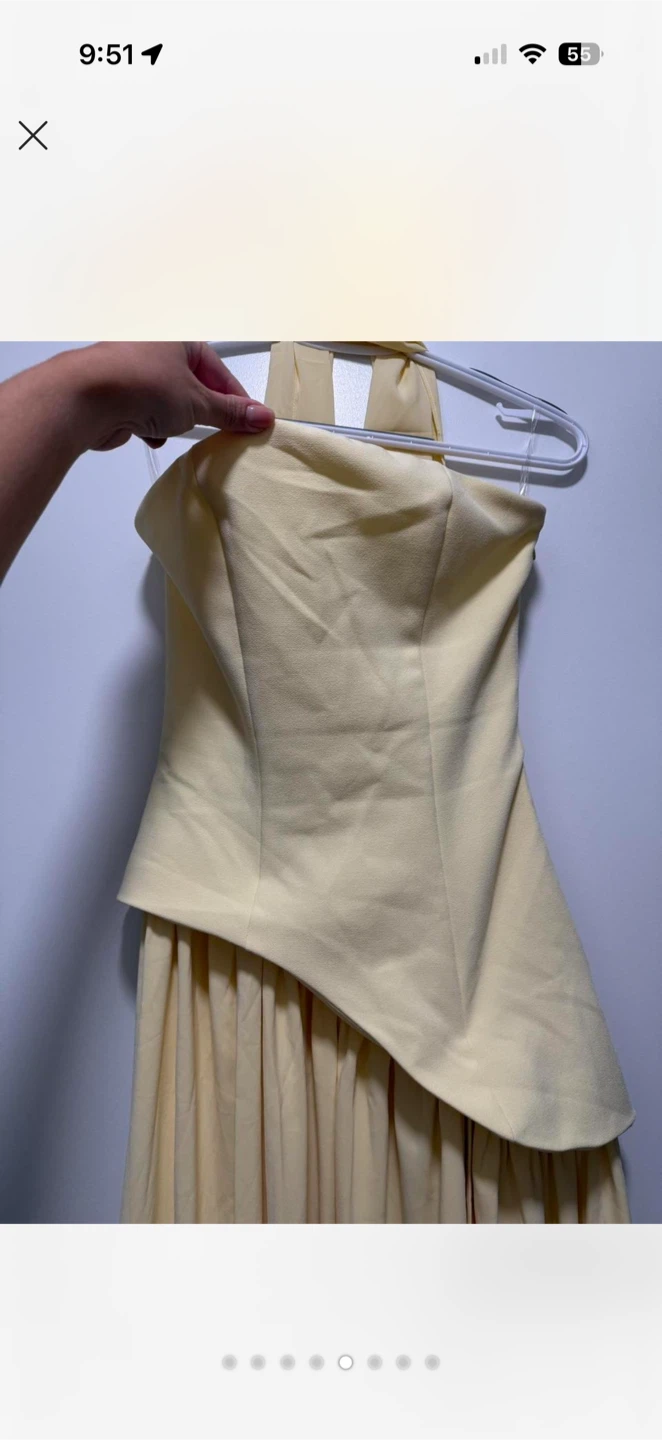 MALIYAH Maxi Dress - Yellow - photo 5