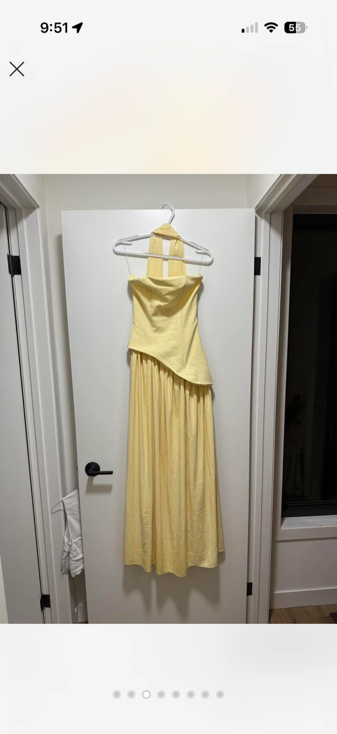 MALIYAH Maxi Dress - Yellow - photo 3
