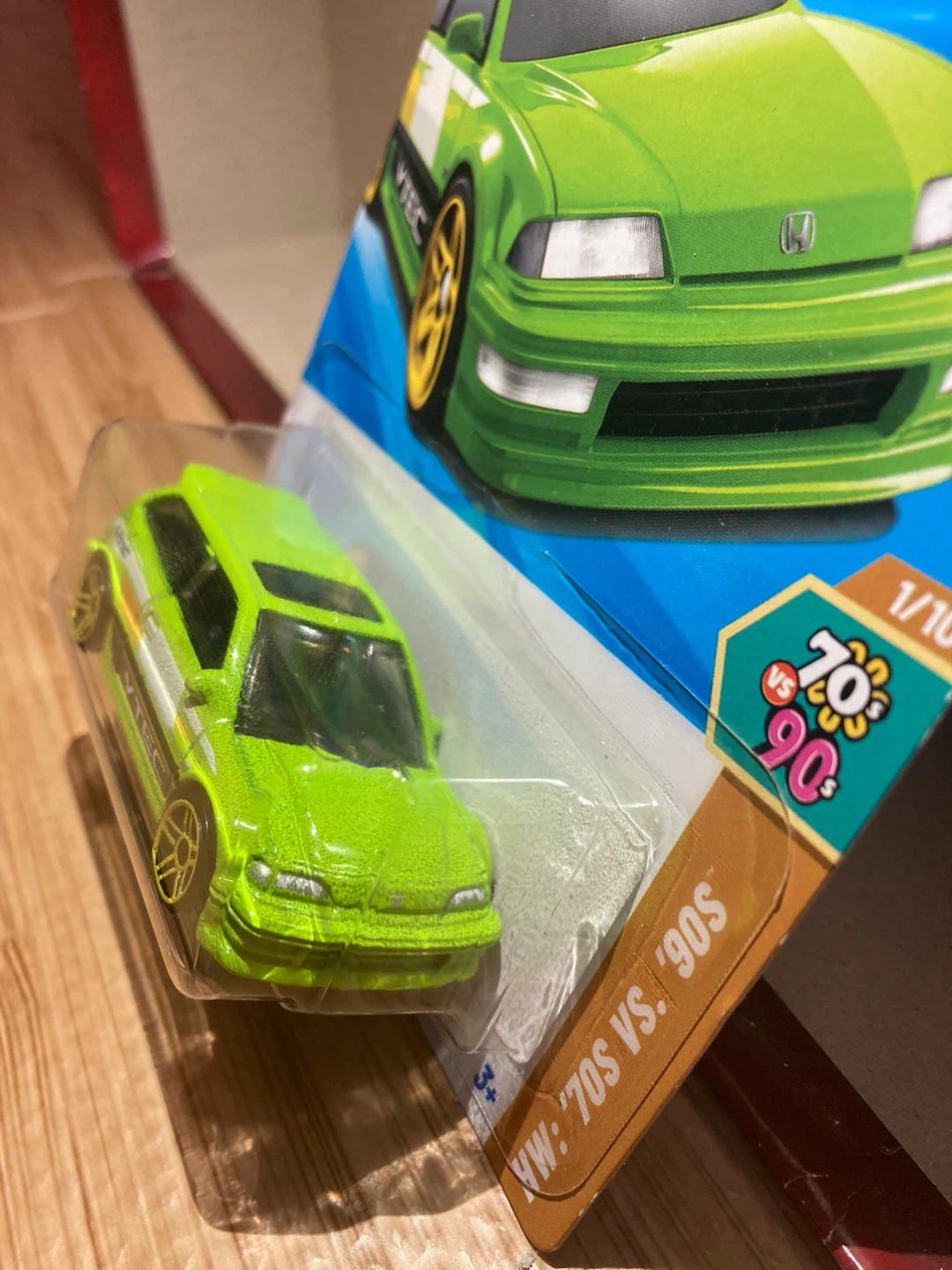 Hot Wheels / 90 Honda Civic EF / Green - photo 2