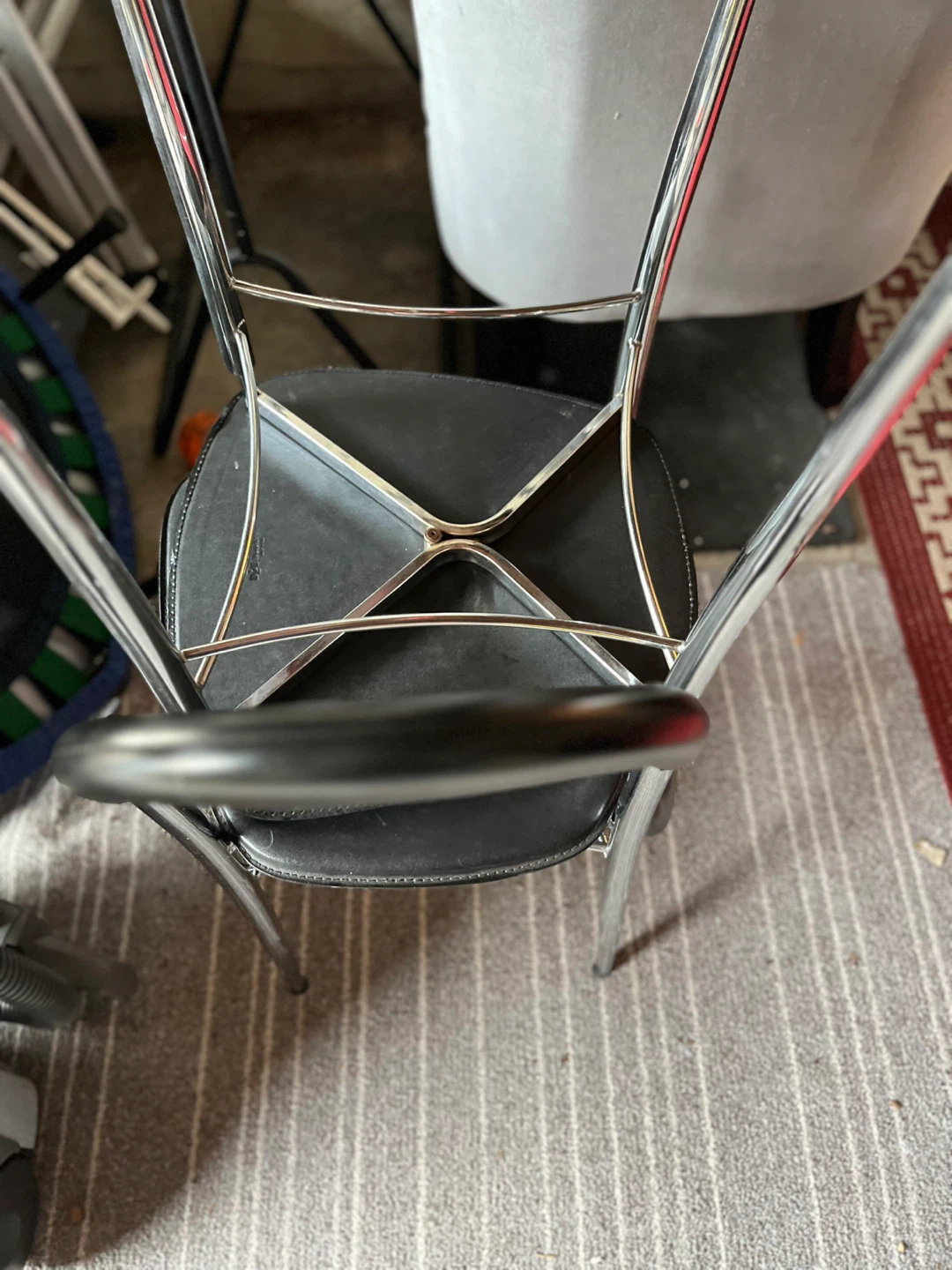 Set of 2 Black Modern Dining Chairs - photo 3