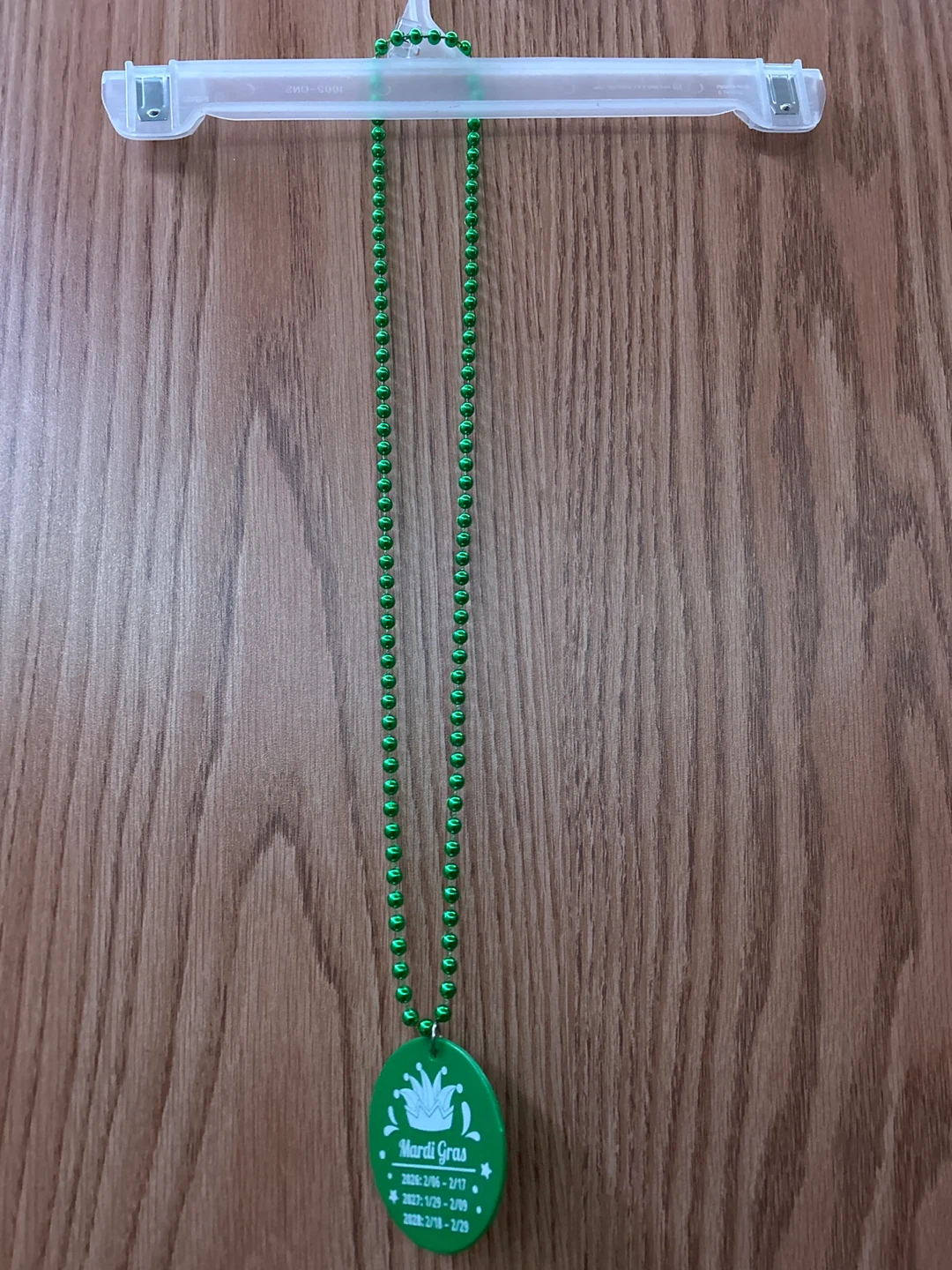 🥕 Mardi Gras Louisiana Green Beads