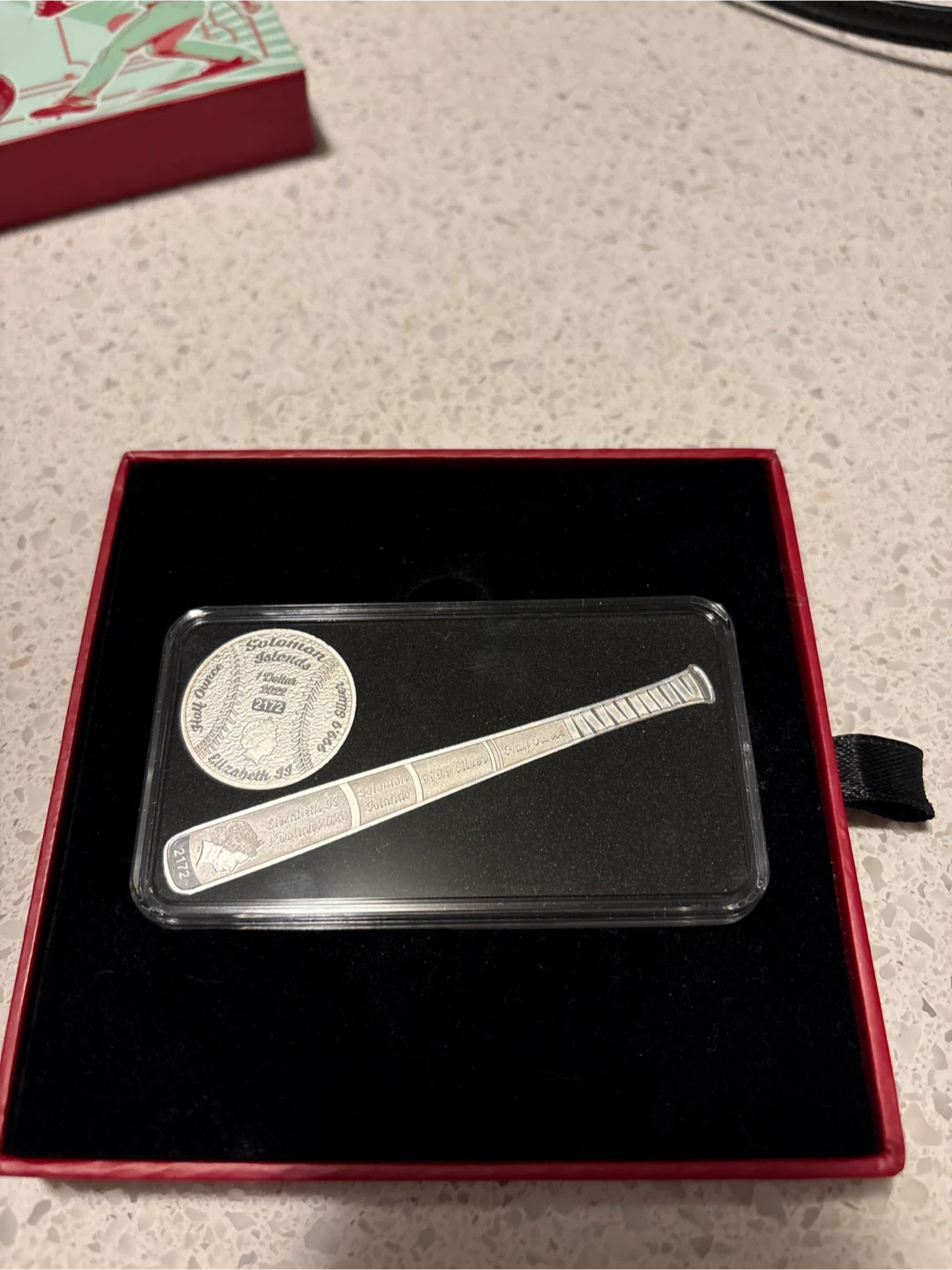 2022 Solomon Baseball Heritage Sports Series 1oz Silver Coin - photo 3