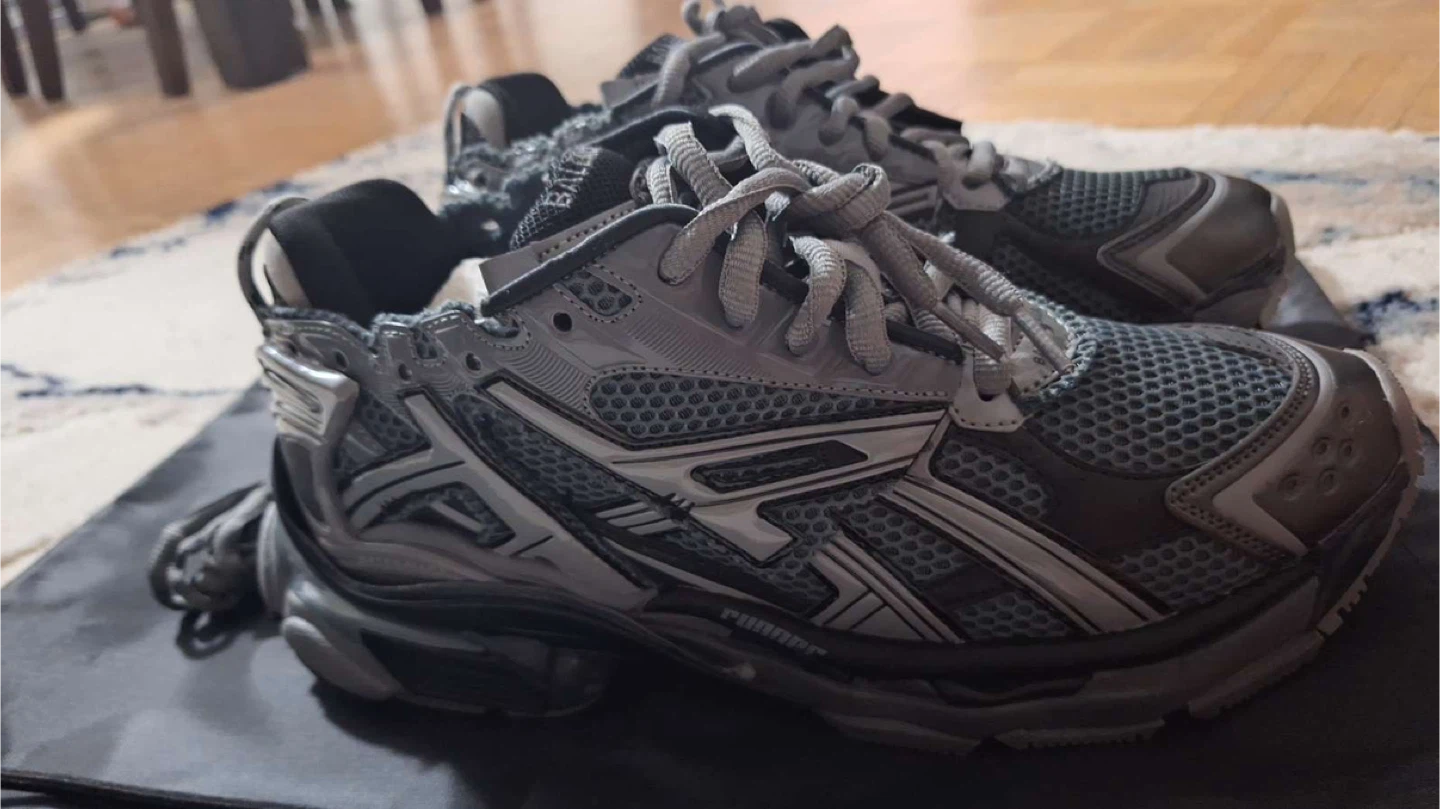 Balenciaga Runner Sneakers Size 42 Grey - photo 3