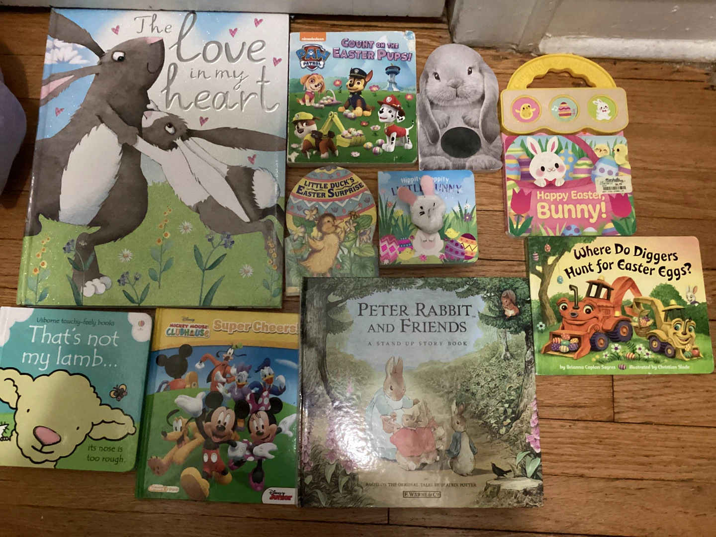 Assorted Spring and Bunny Children's Books