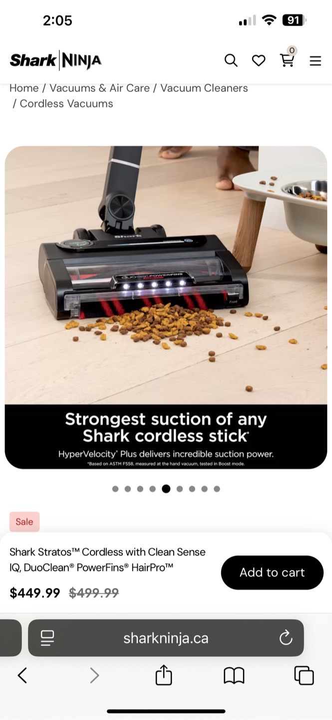 Brand New in Box Shark Stratos Cordless Vacuum - photo 4