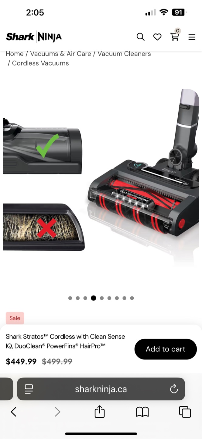 Brand New in Box Shark Stratos Cordless Vacuum - photo 3