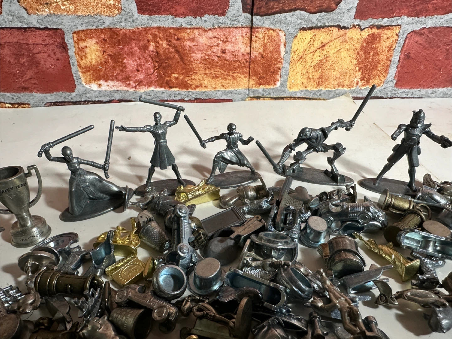 Assorted Metal Game Tokens and Miniatures - photo 5