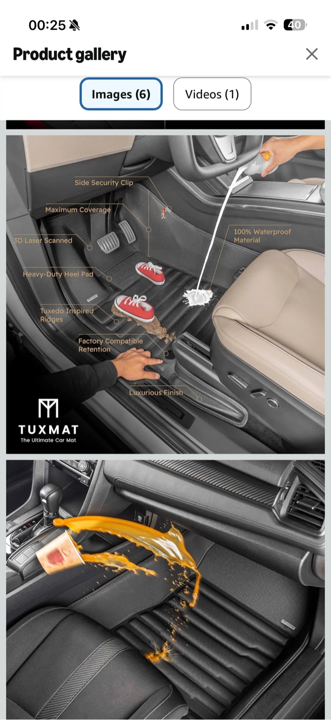 TUXMAT All-Weather Car Floor Mats - photo 3