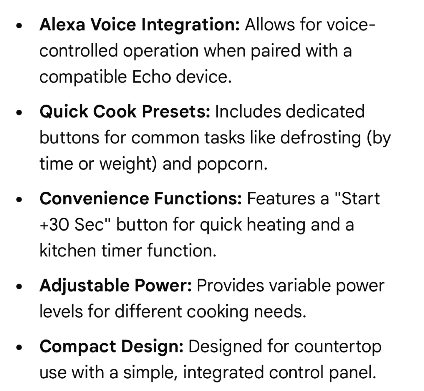 Amazon Basics Microwave - 0.7 cu ft, 700W - photo 3