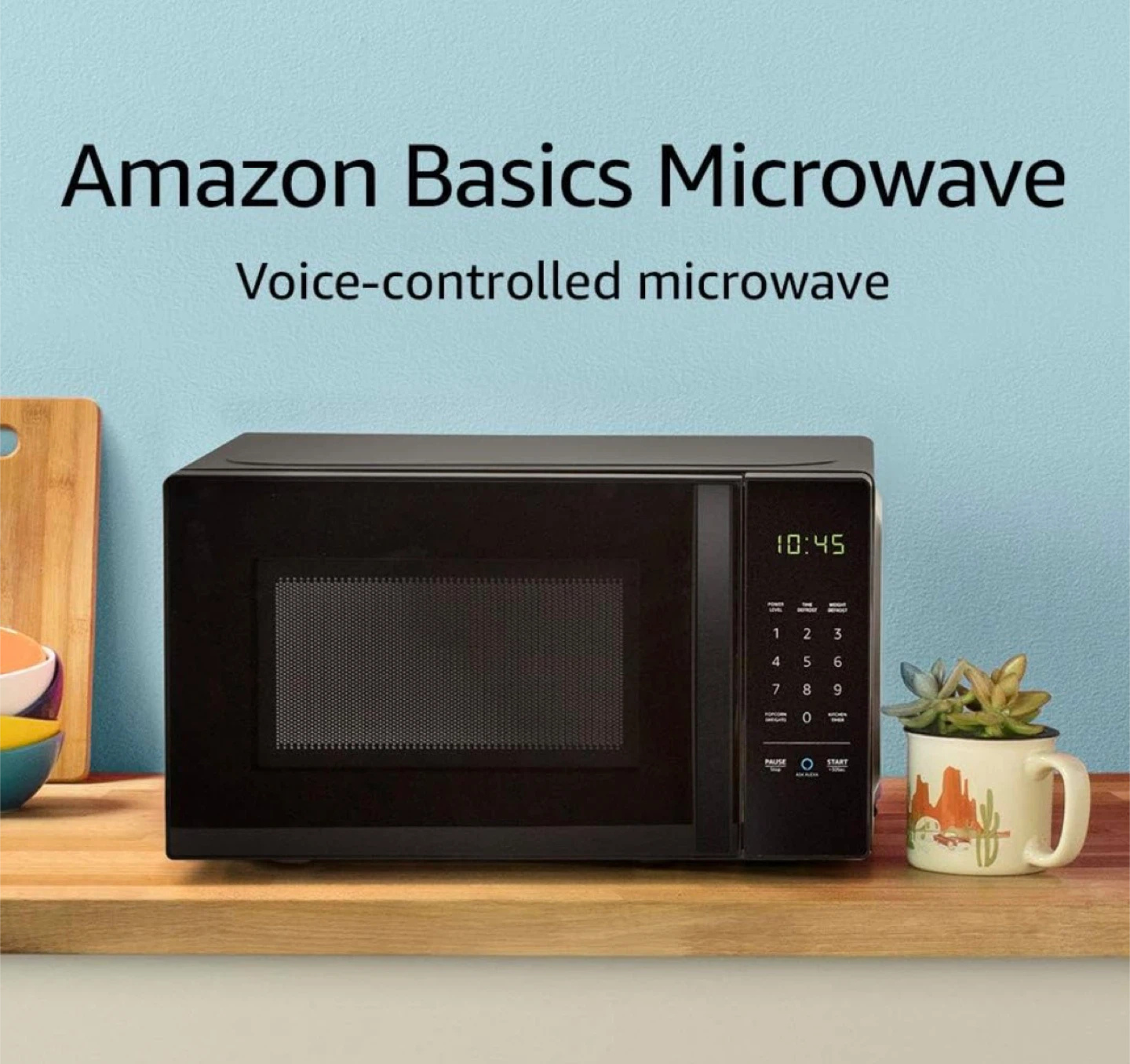Amazon Basics Microwave - 0.7 cu ft, 700W