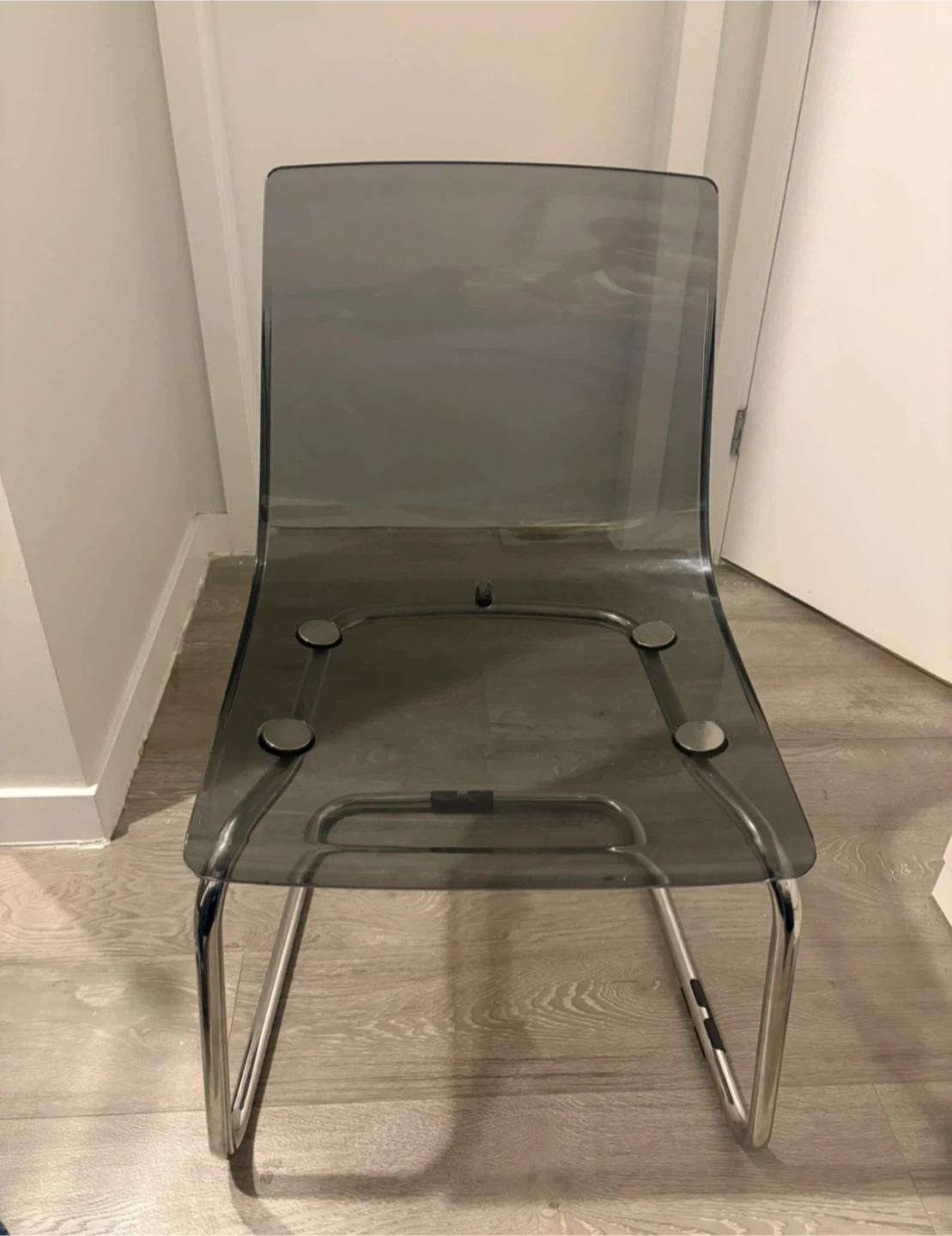IKEA TOBIAS Chair Transparent/Chrome Plated - photo 5