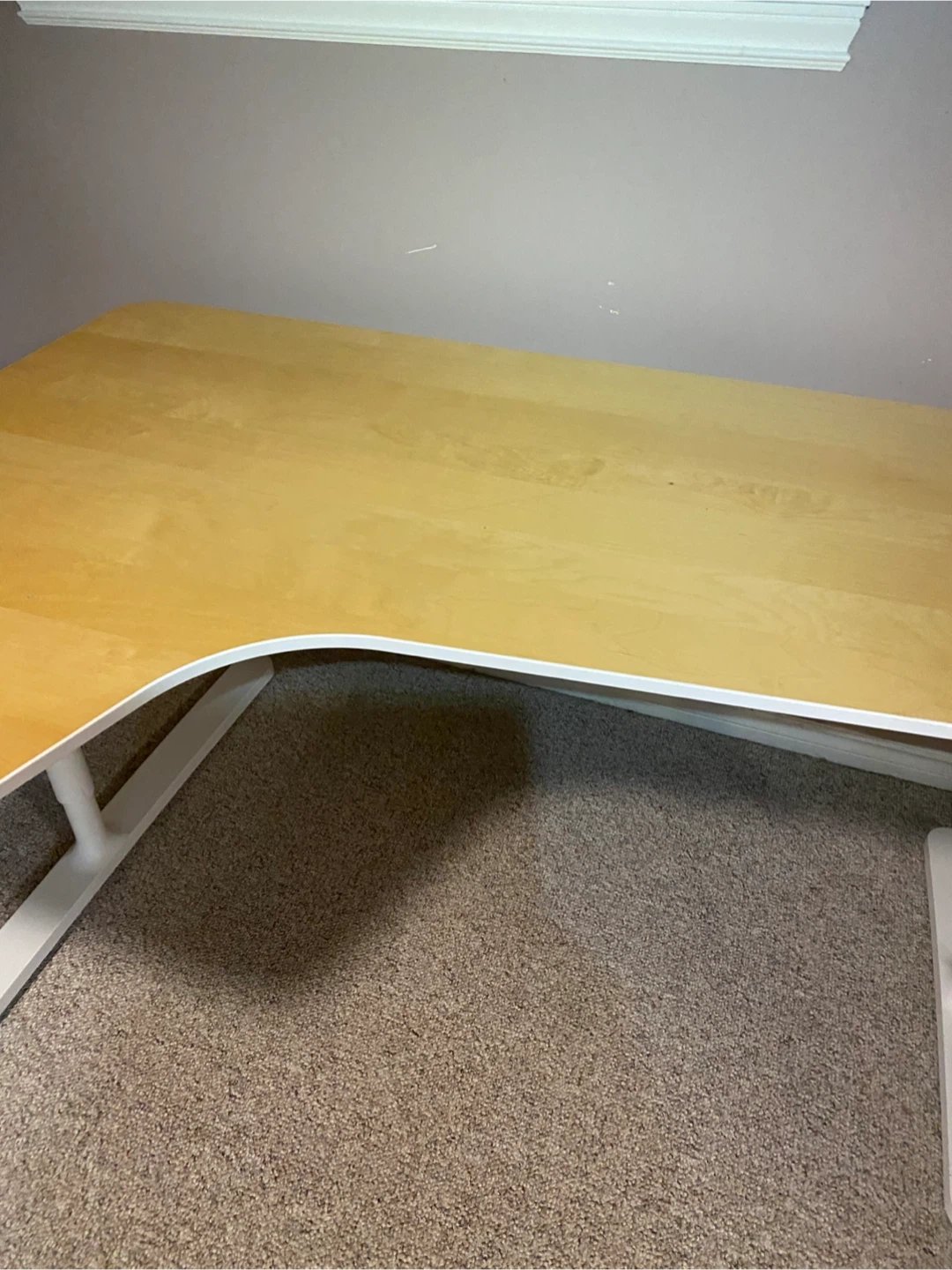 Ikea Corner Desk - Birch Top(delivery available) - photo 3