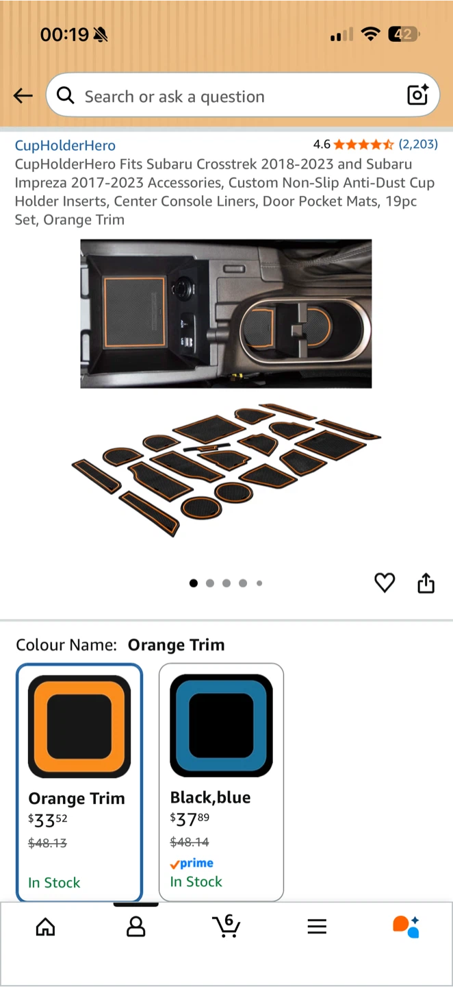 Car cup holder inserts