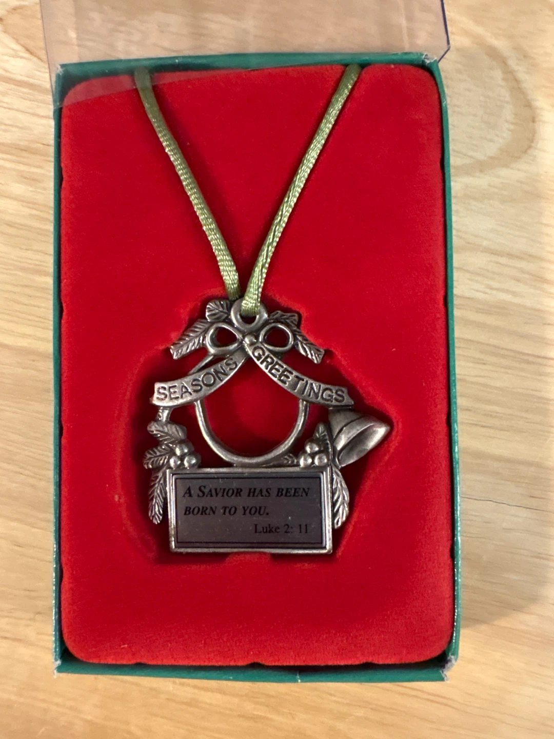 Seasons Greetings Christmas Ornament - photo 2