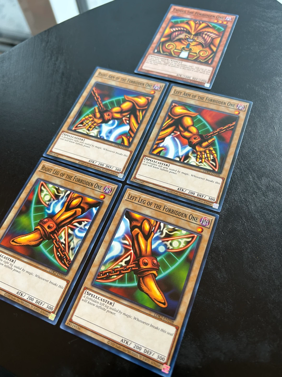 Yu-Gi-Oh! Exodia The Forbidden One Complete Set - photo 4
