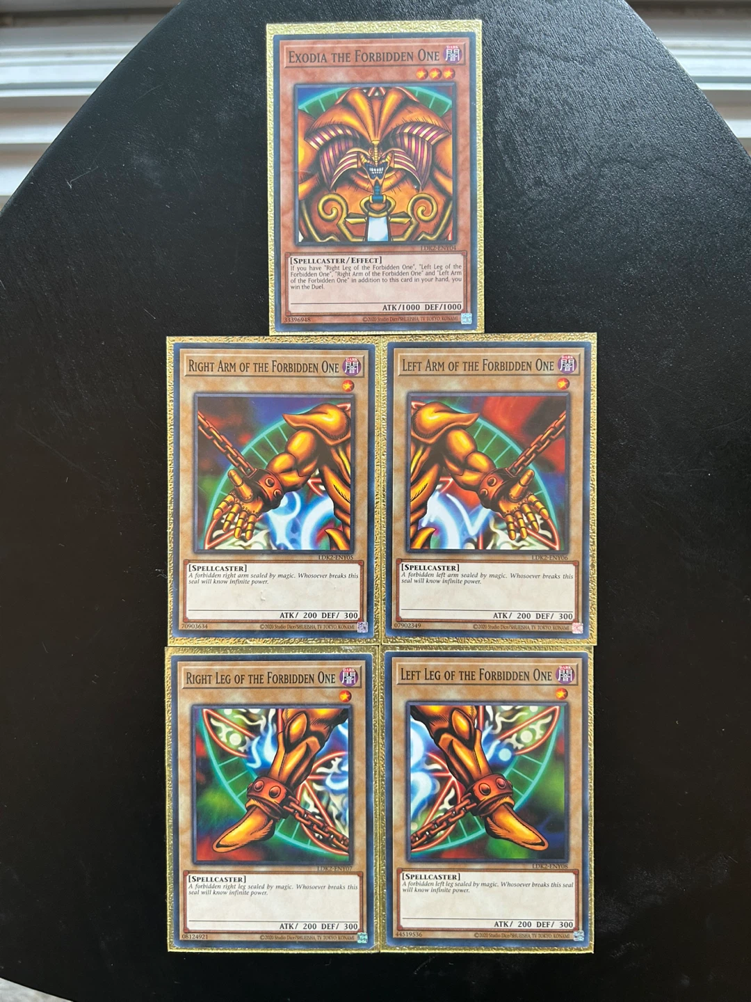 Yu-Gi-Oh! Exodia The Forbidden One Complete Set - photo 2