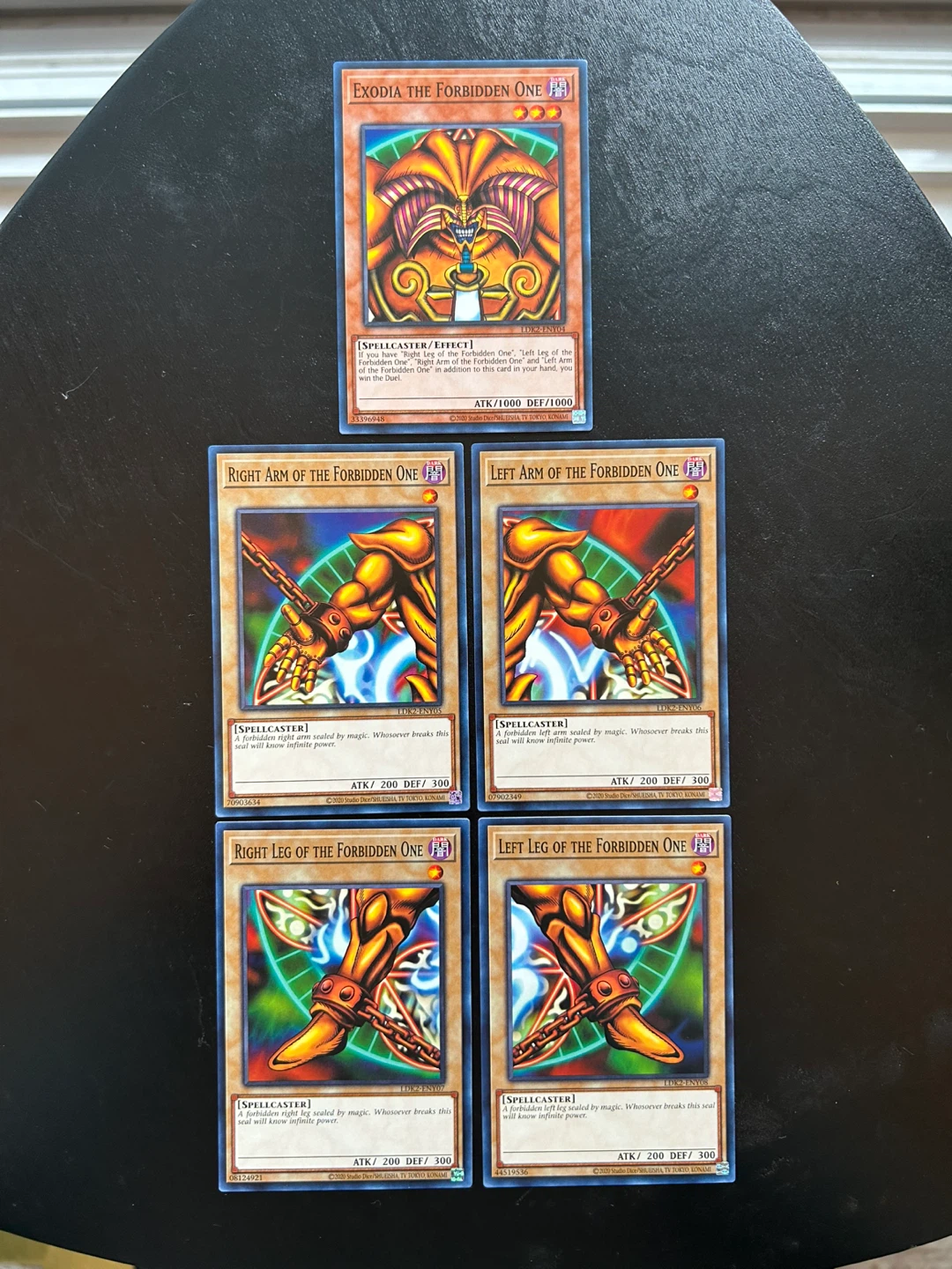 Yu-Gi-Oh! Exodia The Forbidden One Complete Set - photo 3