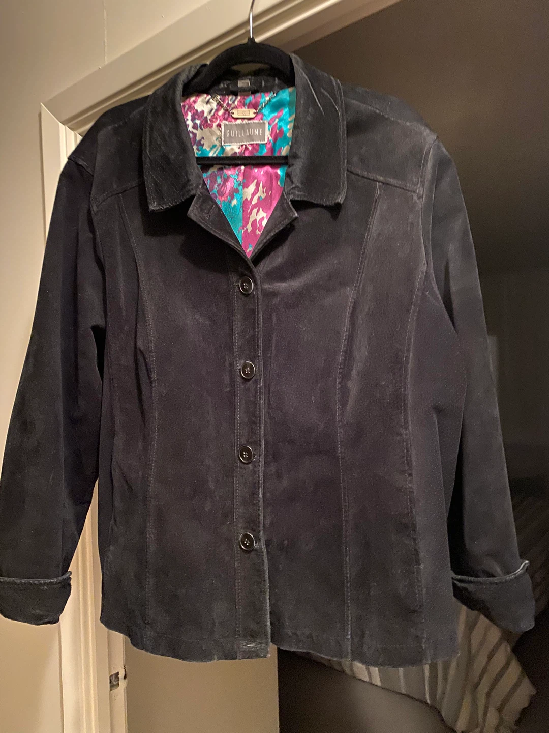 Black Suede Jacket - 3X