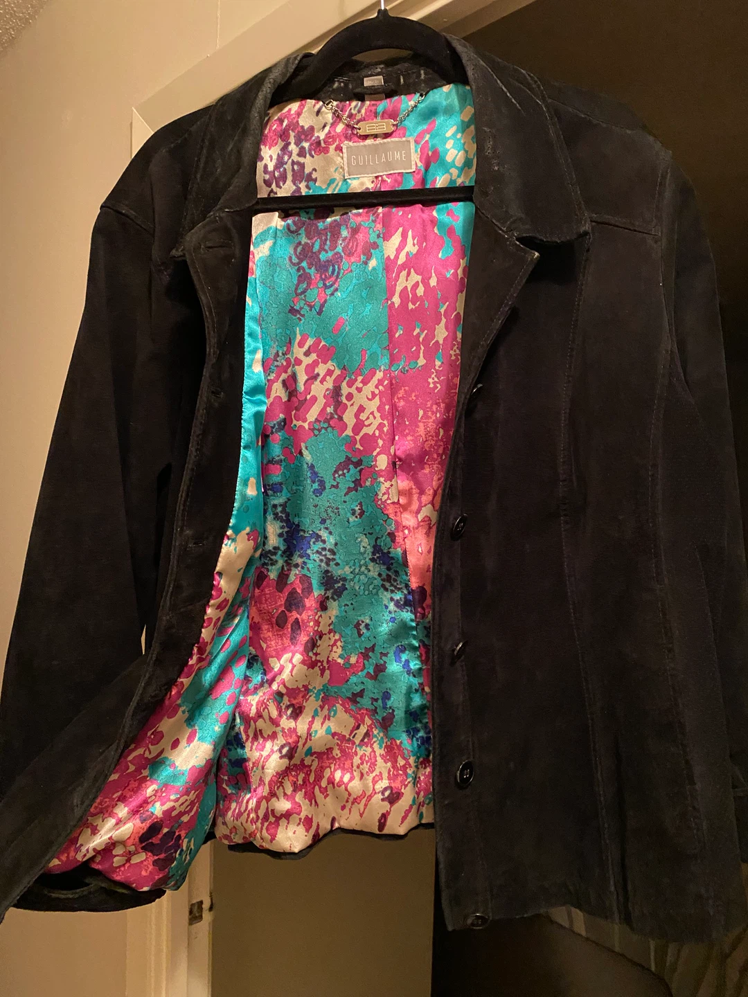 Black Suede Jacket - 3X - photo 2