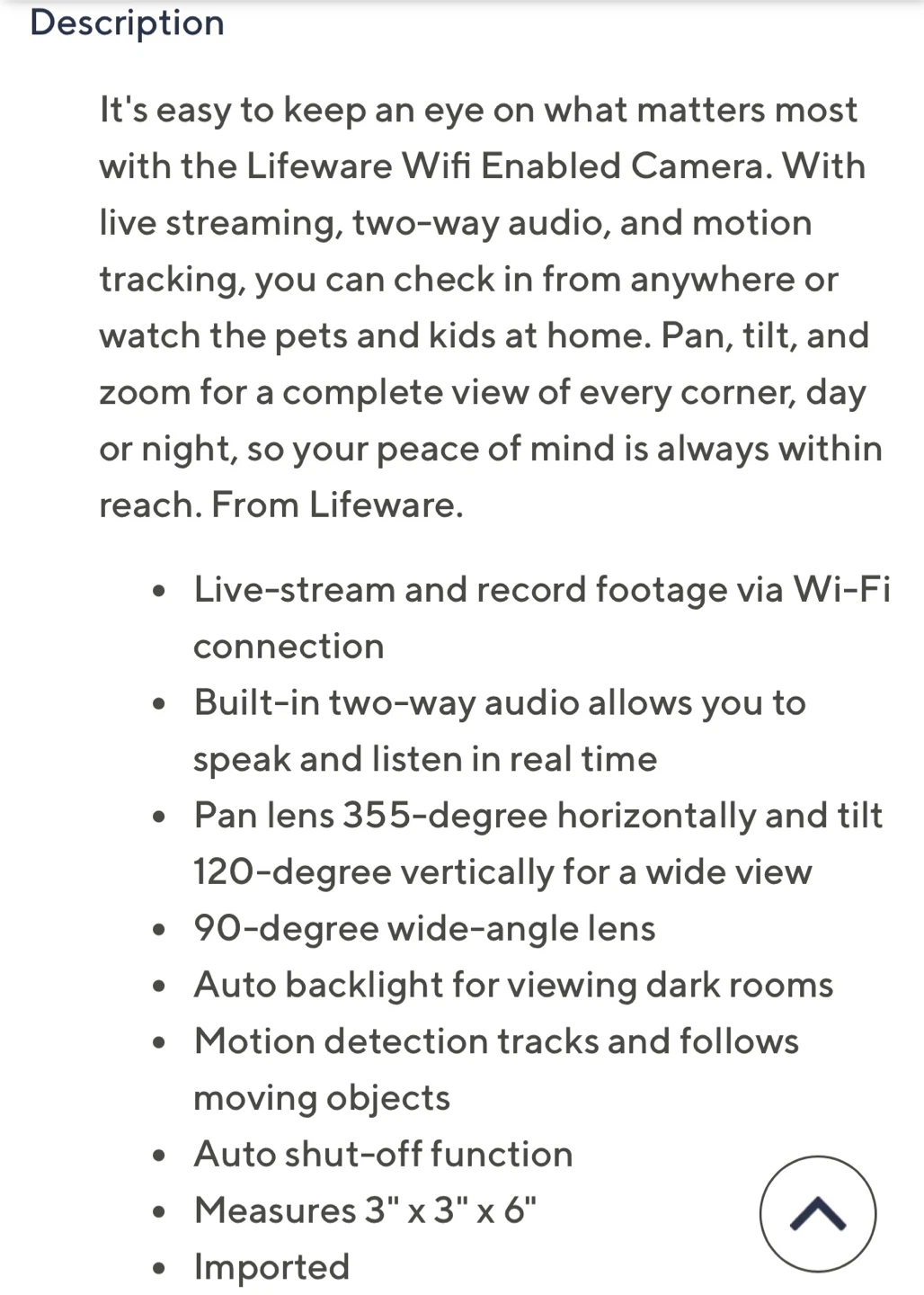 🥕Netvue Orb Mini Home Security Camera - photo 3