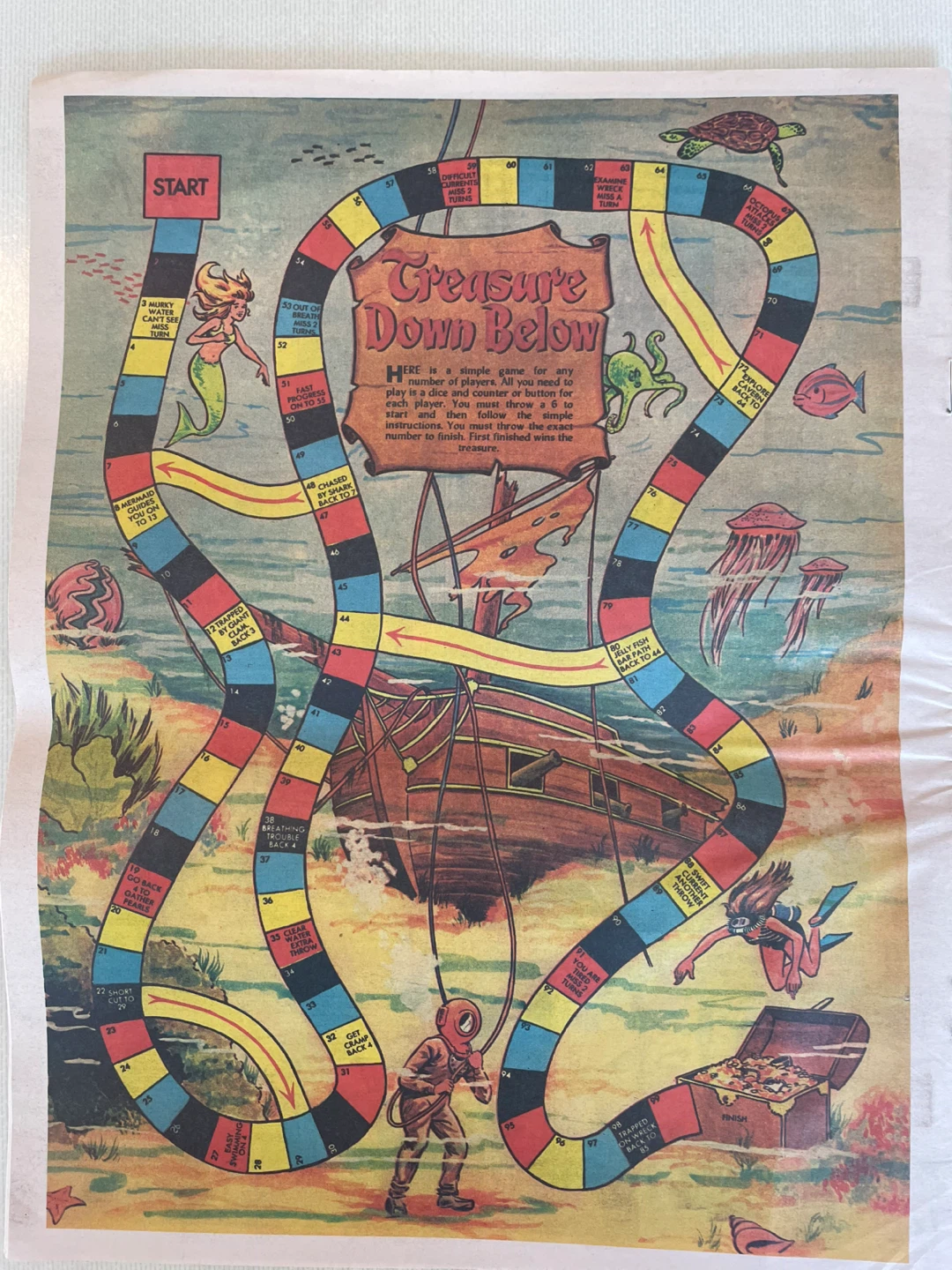 Vintage 1972 Bunty newsprint comic - photo 2