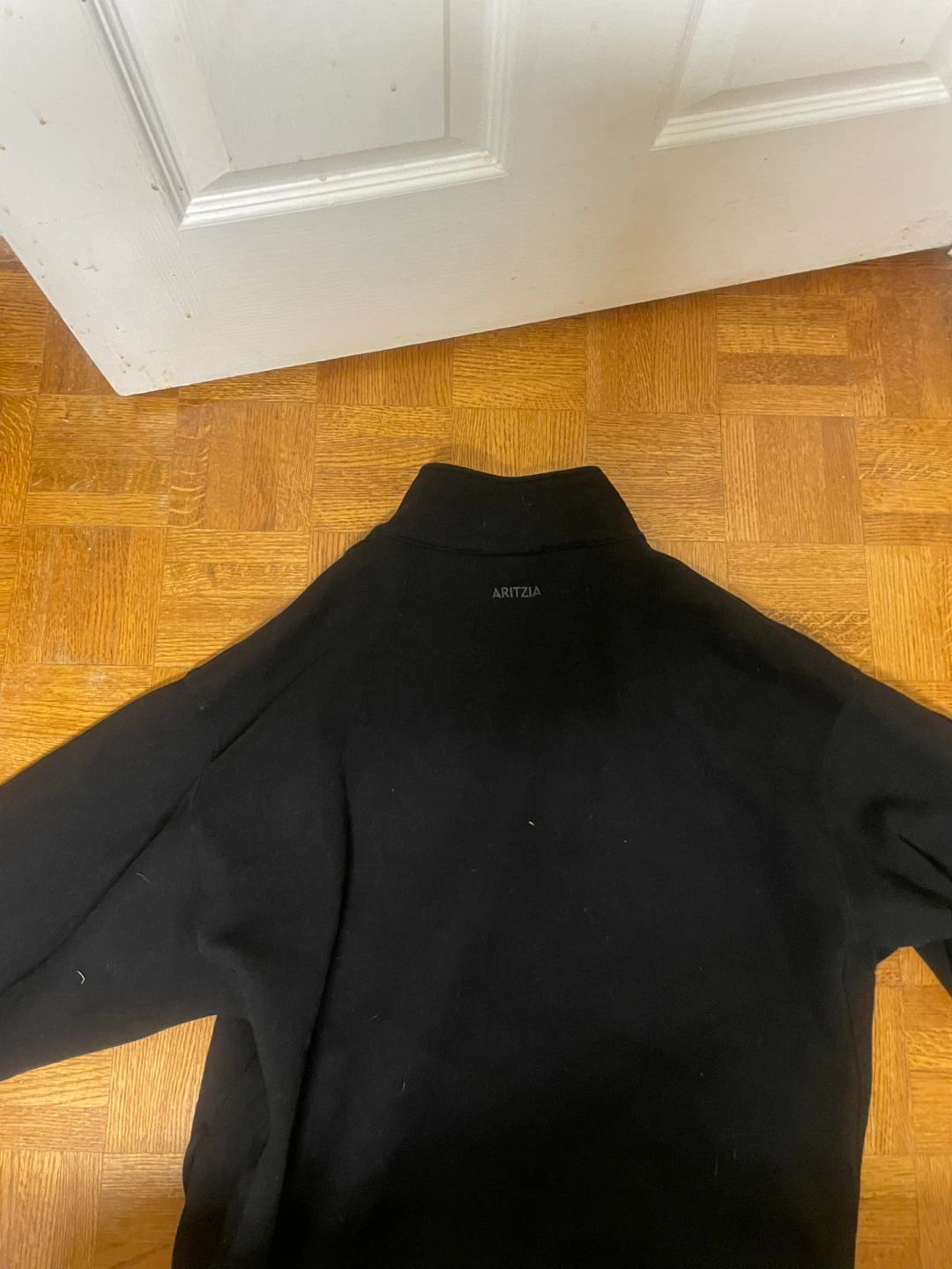 Aritzia Black Half-Zip Sweater - photo 3