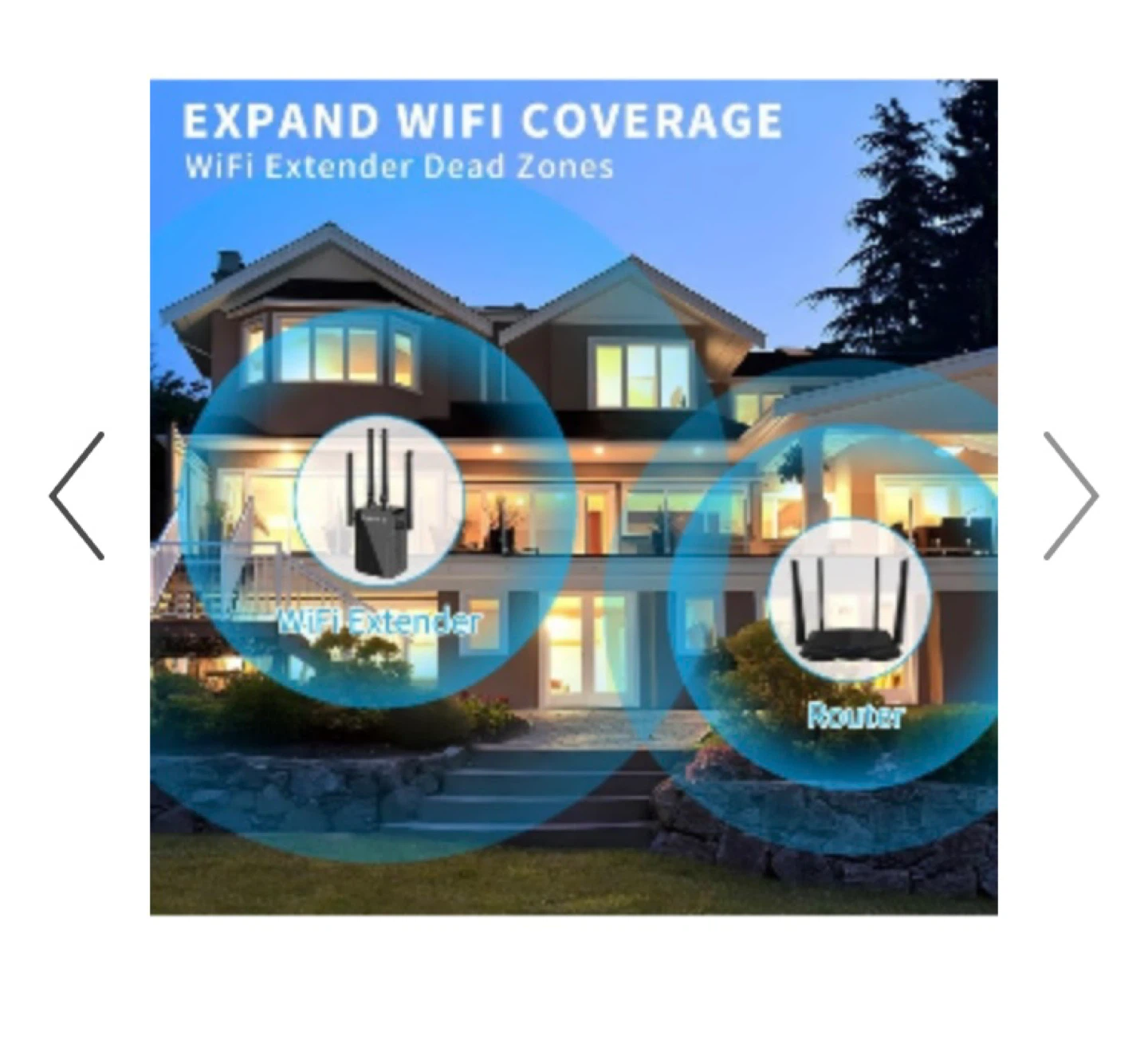 300Mbps Wireless Repeater WiFi Extender - photo 2