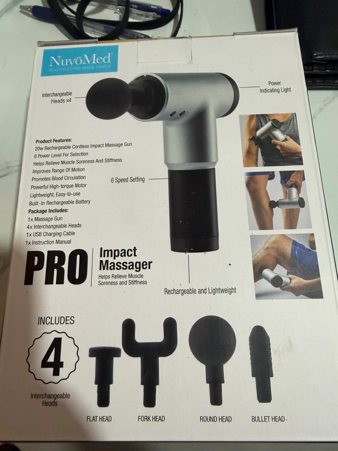 NuvoMed Pro Impact Massager - photo 2