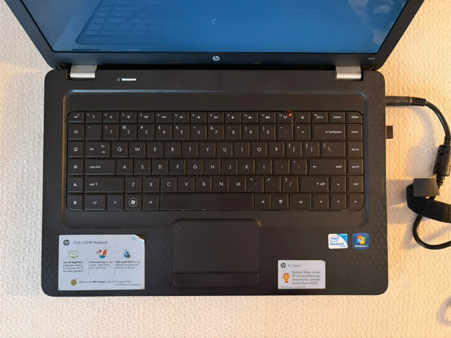 HP 15.6" Notebook G56-123NR Laptop - photo 2