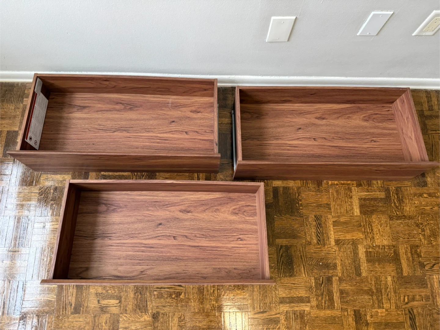 3 Drawer Dresser - Wood Finish - photo 5