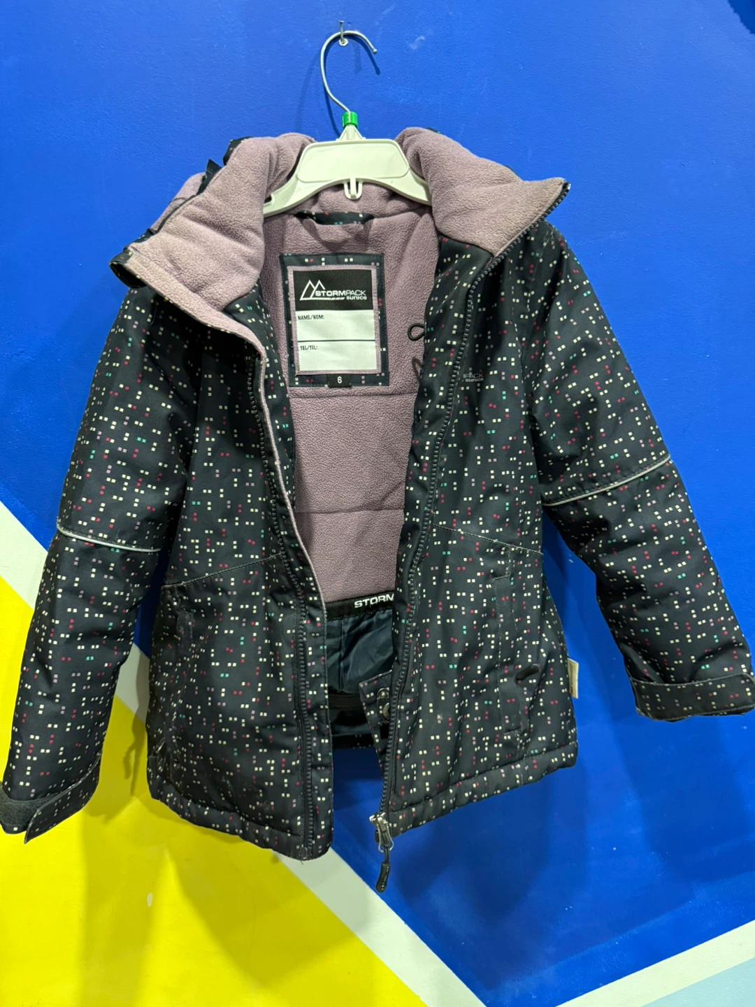 Stormberg Girls' Winter Jacket Size 5&6